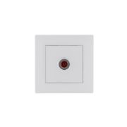Розетка TV проходная Karea RIZZ бел. Makel 88001007