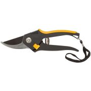 Секатор «Люкс» режущие кромки внахлест тефлон.покрытие лезвий прорезиненные ручки 200мм FIT 77093