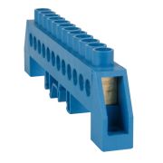 Шина нулевая в комбинированной изоляции OptiKit BB-F-PE-DIN-12-8х12 желт. КЭАЗ 277964