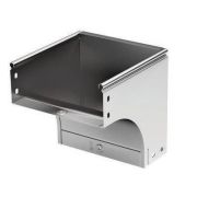 Угол для лотка вертикальный внешний 90град. 100х100 CDV 90 в компл. с крепежн. элемент. DKC 37472K