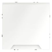 Розетка встраиваемая VOLTUM S70 с заземлением, защитными шторками и крышкой 16А, (белый матовый)