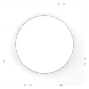 Светорегулятор встраиваемый VOLTUM S70 поворотно-нажимной 600 Вт, (белый матовый)