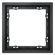 Рамка пластиковая VOLTUM S70 на 1 пост, (графит)