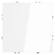 Заглушка VOLTUM S70 с суппортом, (белый глянцевый)