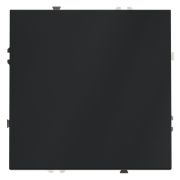 Выключатель с самовозвратом встраиваемый VOLTUM S70 одноклавишный 10А, (графит)