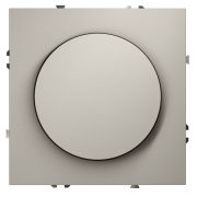 Светорегулятор встраиваемый VOLTUM S70 поворотно-нажимной 600 Вт, (кашемир)