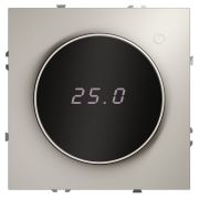 Терморегулятор электронный VOLTUM S70 с индикацией и датчиком, для теплого пола, (кашемир)