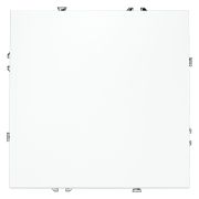 Проходной переключатель встраиваемый VOLTUM S70 одноклавишный 10А, (белый матовый)