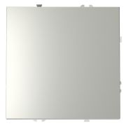 Перекрестный переключатель встраиваемый VOLTUM S70 одноклавишный 10А, (сталь)