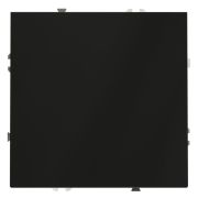 Перекрестный переключатель встраиваемый VOLTUM S70 одноклавишный 10А, (черный матовый)