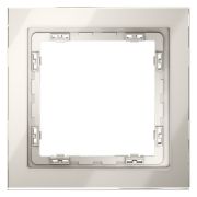 Рамка стеклянная VOLTUM S70 на 1 пост, (кашемир, стекло)