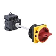 Выключатель-разъединитель 3п 63А IP20 с красн. выносн. рукоят. на дин-рейке/плате с замком SE MSD63340R