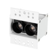Светильник светодиодный MS-ORIENT-BUILT-TRIMLESS-TC-S38x67-5W Warm3000 WH-BK 30 deg IP20 230В металл Arlight 031923