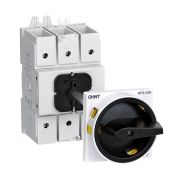 Выключатель-разъединитель NF2-100/3DOBR выносная черн. рукоятка с замком упр. для установ. на дверь (R) CHINT 324145