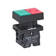 Кнопка двойная «Пуск-Стоп» NP2-EL8325 1НО+1НЗ AC230В IP40 (R) CHINT 574114