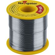 Припой 93 778 NEM-Pos05-63K-1-K200 (ПОС-63 катушка 1мм 200г) NAVIGATOR 93778