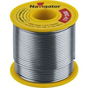 Припой 93 783 NEM-Pos05-63K-1.5-K200 (ПОС-63 катушка 1.5мм 200г) NAVIGATOR 93783