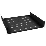 Полка перфорированная для шкафов 19дюйм SH-J017-2U-400-BK 2U черн. Cabeus 8629c