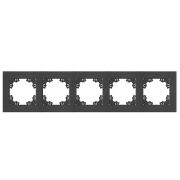 Рамка 5-м Афина универс. графит Universal A1042-Gr