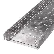 Лоток перфорированный 400х80 L3000 (1мм) Стандарт Промрукав PR16.0015