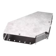 Угол для лотка горизонтальный 90град. 300х80 Стандарт с крышкой Промрукав PR16.0421