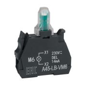 Блок световой OptiSignal D22 A45-LB-VM6 син. 230-240VAC ZBVM6 КЭАЗ 332211