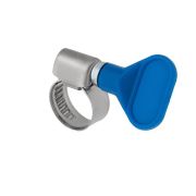 Хомут червячный 8-12/9-0.7мм с ключом нержавеющая сталь W2 (уп.50шт) Rexant 07-0708-1