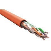 Кабель витая пара U/UTP кат.5E 4х2х0.52 нг(А)-FRLSLTx оранж. (уп.305м) ITK LC1-C5E04-197