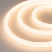 Лента светодиодная MOONLIGHT-SIDE-A336-D25mm 24V Warm 2300К 360deg 14.4Вт/м IP65 2835 wire x1 боков. вывод кабеля герметичная (уп.5м) Arlight 038750