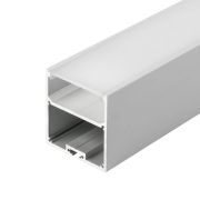 Профиль SL-LINE-5050-2500 ANOD+OPAL L2500 с экраном алюм. Arlight 020467