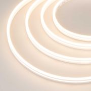 Лента светодиодная MOONLIGHT-SIDE-A168-4x10mm 24V Warm 2300К 7.2Вт/м IP65 wire x2 прямой вывод кабеля герметичная (уп.5м) Arlight 040991