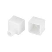 Заглушка WPH-FLEX-1616 WHITE с отверстием пластикArlight 040863