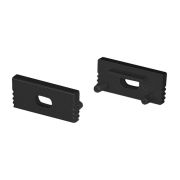 Заглушка SL-SLIM-H7 BLACK с отверстием пластик Arlight 037510