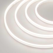 Лента светодиодная MOONLIGHT-SIDE-A168-4x10mm 24V Day 4000К 7.2Вт/м IP65 wire x2 прямой вывод кабеля герметичная (уп.5м) Arlight 038312