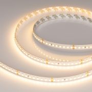 Лента светодиодная RT-A144-10mm 24V Warm 2700К 7.7Вт/м IP20 2835 высок. эффект. 200лм/Вт (уп.5м) Arlight 038781