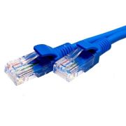 Патч-корд UTP 5e 4х2 26AWG (7х0.16мм) Cu LSZH 3м син. SUPRLAN 10-0149