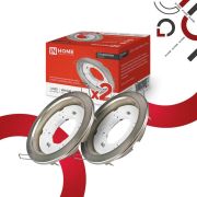 Светильник GX53R-standard RSC-2PACK встраив. под GX53 сатин хром (уп.2шт) IN HOME 4690612044194