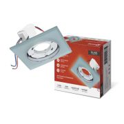 Светильник GX53R-glass SMT-L КВАДРАТ встраив. с подсветкой 4К под лампу GX53 матов. IN HOME 4690612044293