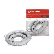 Светильник GX53R-deco РЕСНИЧКИ-MC встраив. под лампу GX53 матов. хром IN HOME 4690612044392