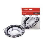 Светильник GX53R-deco СЕТКА-BL встраив. под лампу GX53 черн. IN HOME 4690612044378