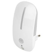 Светильник светодиодный NN-621-LS-MS-W ночник в розетку с датчиком освещенности и датчиком движения бел. ЭРА Б0057212