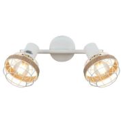 Светильник Anselma 7034-702 2хE14 40Вт настенно-потолочный спот поворотный Rivoli Б0051975