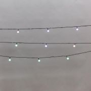 Гирлянда светодиодная «Шарики» 5м 20LED мульти (RG/RB) IP20 230В мигание провод зел. Neon-Night 304-023