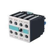 Блок-контакт 3RH1921-1FA22 4п 2НО+2НЗ IP20 для контакторов типоразмеров S0…S12 фронтальный винтовые клеммы Электротехник ET014825