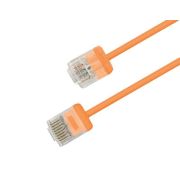 Патч-корд кат.6 (100проц. Fluke Component Tested) U/UTP 32AWG LSZH PC-LPU-UTP-RJ45-RJ45-C6-2M-LSZH-OR 2м оранж. Hyperline 490733