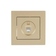 Розетка компьютерная VESNA зол. LEZARD 742-3688-139