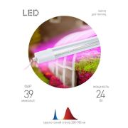 Светильник светодиодный FITO-24W-RB-N 24Вт для растений красн./син. спектр Эра Б0061425
