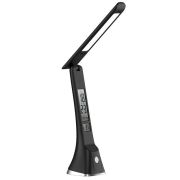 Светильник светодиодный настольный UF-821 C02 7Вт дисплей смена цвет. темп кожа черн. Ultraflash 15179