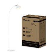 Светильник ТНО 03Б 60Вт E27 230В торшер напольн. на основании под лампу бел. IN HOME 4690612042695