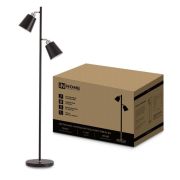 Светильник ТНО 01-2Ч 2х60Вт E27 230В напольн. под лампу на основании черн. IN HOME 4690612049625